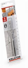 Vrták SDS PLUS do betonu 5x110 mm KREATOR KRT010902