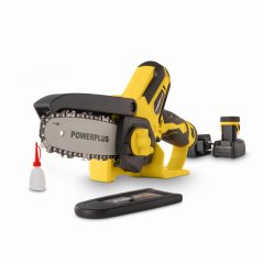 AKU jednoručná reťazová píla 12V LI-ION 100mm 2bat POWERPLUS POWXG1045