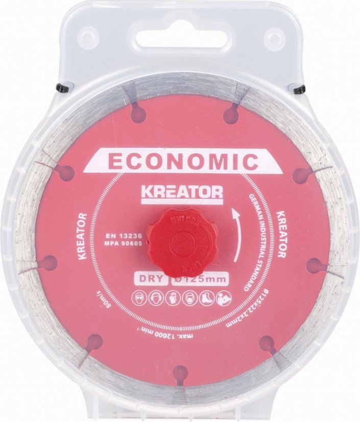 Diamantový kotúč 125mm Sada 5ks KREATOR Z882020