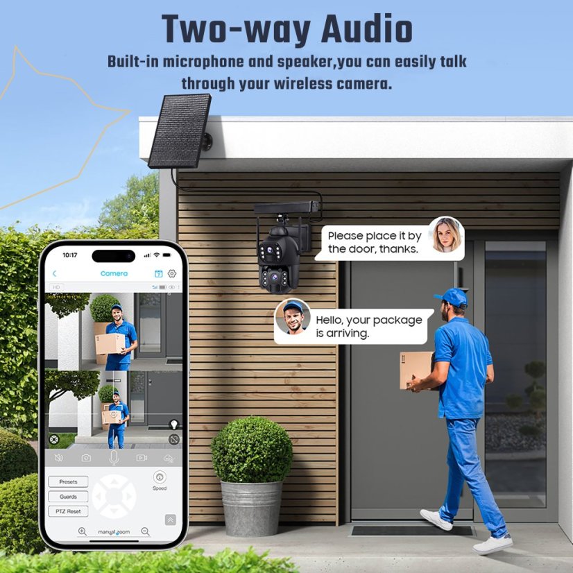 Solární HD kamera Viking HDs06 AOV 4G