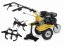 Benzinový kultivátor 208cc  plus  pluh POWERPLUS POWXG7217