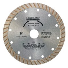 Diamantový kotouč celoobvodový 150 x 22,23 x 12mm LT LASER-CUT L00118