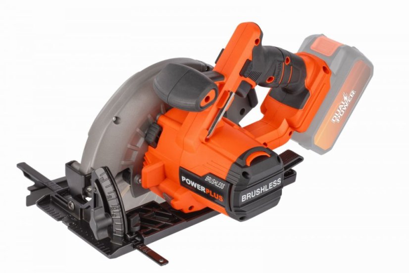 Aku okružná píla 40V 190mm bezuhlíková (bez AKU) POWERPLUS POWDP25260