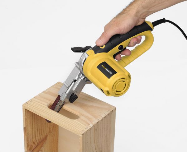 Elektrická pásová brúska / pilník 400 W POWERPLUS POWX139