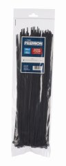 Sťahovacie pásky čierne 4,8 x 370mm 100ks PREMION PREP00037