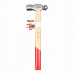 Klempířské kladivo s kulovou hlavou 450g - Dřevěná násada KREATOR KRTH90806