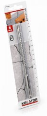 Vrták SDS PLUS do betonu 6x160 mm KREATOR KRT010907