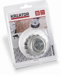 Brusný copánkový kartáč 65mm KREATOR KRT150107