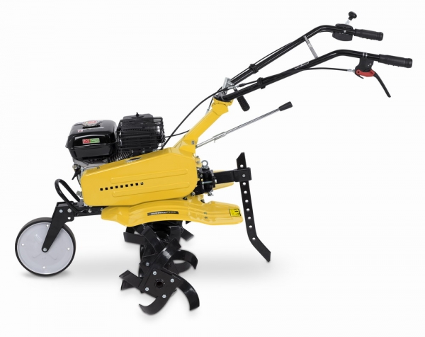 Benzinový kultivátor 208cc  plus  pluh POWERPLUS POWXG7217