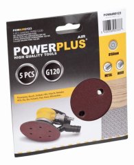 5x brusný disk prům.150 G120 POWERPLUS POWAIR0123