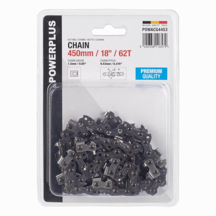 Pilový řetěz 18" (450mm) 62T - PREMIUM POWERPLUS POWACG4453