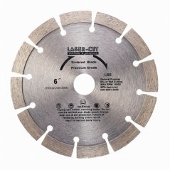 Diamantový kotouč segmentový 150 x 22,23 x 12mm LSS LASER-CUT L00108