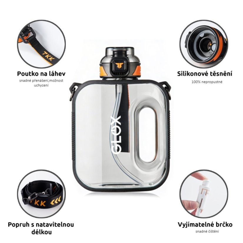 Tritanová sportovní láhev - 1,6 l