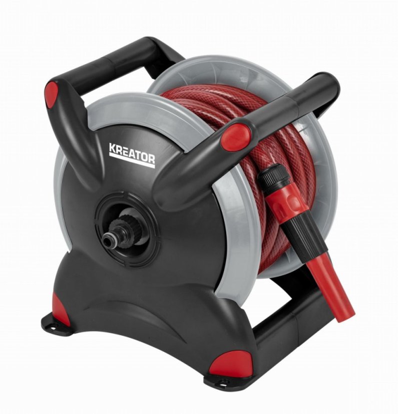 Zahradní hadice na ručním navijáku 15m KREATOR KRTGR6720