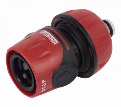 Rychlospojka na hadice 3/4" STOP ventil KREATOR KRTGR6004