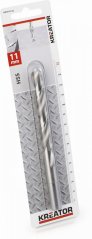 HSS vrták do kovu 11x142 mm KREATOR KRT010122