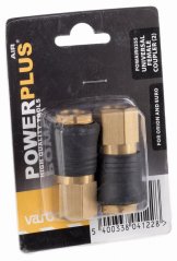Universalní spojka - samice 2ks POWERPLUS POWAIR0255