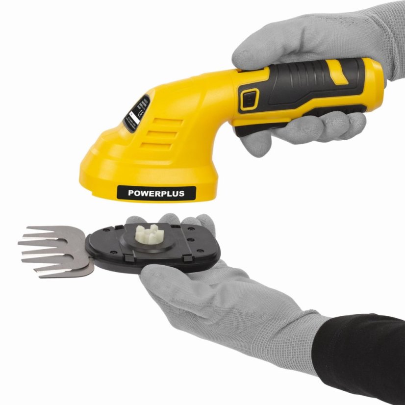 Aku plotostřih / zastřihovač trávníků 8V POWERPLUS POWXG2034
