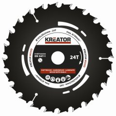 Pilový kotouč pro ponorné pily 165mm, 24T KREATOR KRT020304
