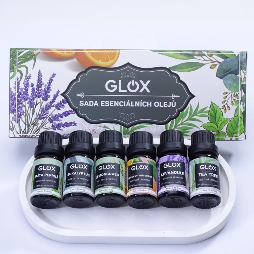 Sada 6ks aroma olejů GLOX GLOXAO1