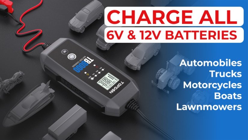 TOPDON Nabíječka autobaterie TB8000