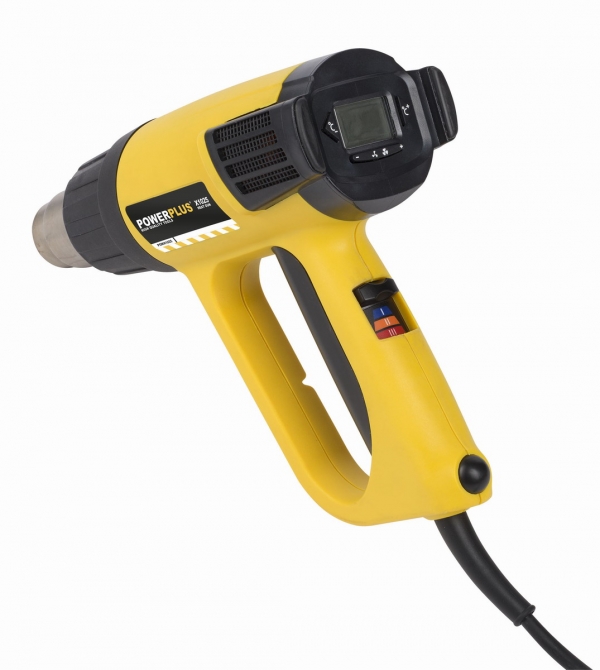 Teplovzdušná pištoľ 2 000 W LCD POWERPLUS POWX1025
