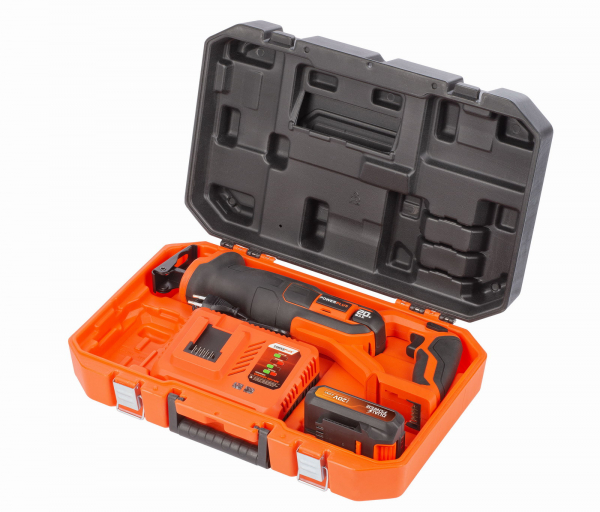 Aku plátová píla 20V SET POWERPLUS POWDP25110
