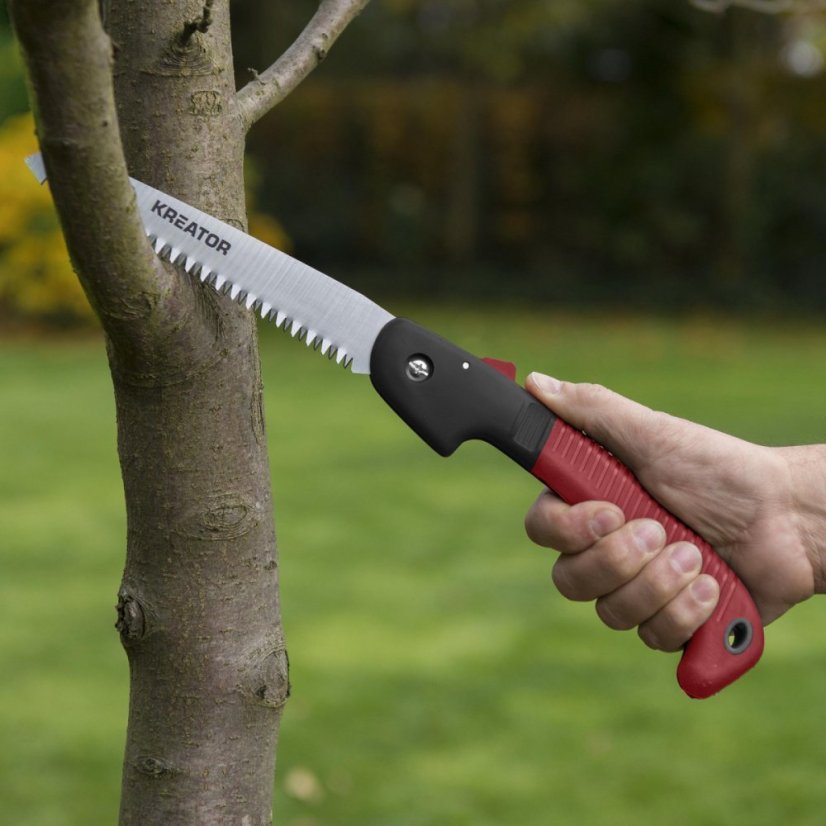 Pilka na větve 180mm Skládací kompaktní KREATOR KRTGR50020