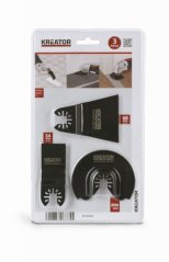 Sada pro multifunkční brusky 3ks KREATOR KRT990040