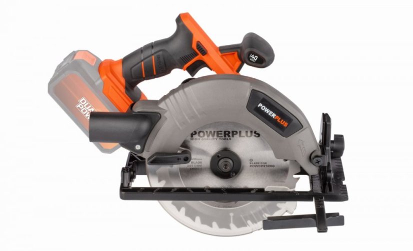Aku okružná píla 40V 190mm bezuhlíková (bez AKU) POWERPLUS POWDP25260