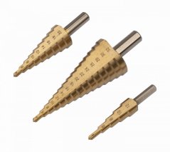 Vrtáky stupňovité TIN 3ks KREATOR KRT061700