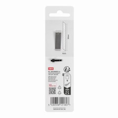 Odlamovací nůž 9 mm nerez KREATOR KRTH00103
