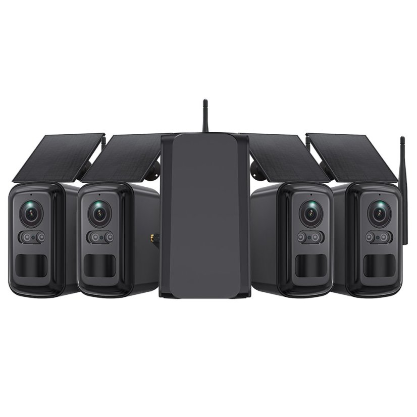 Set solárních kamer Viking HUB S04
