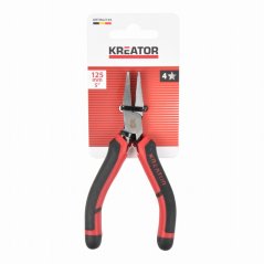 Kleště prodloužené ploché 125mm MINI KREATOR KRTH62105