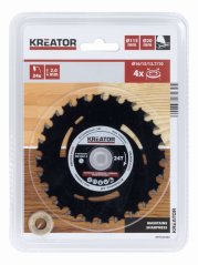 Pilový kotouč pro ponorné pily 115mm, 24T KREATOR KRT020305