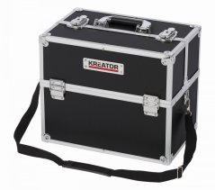Hliníkový kufr 360x230x300mm černý KREATOR KRT640301B