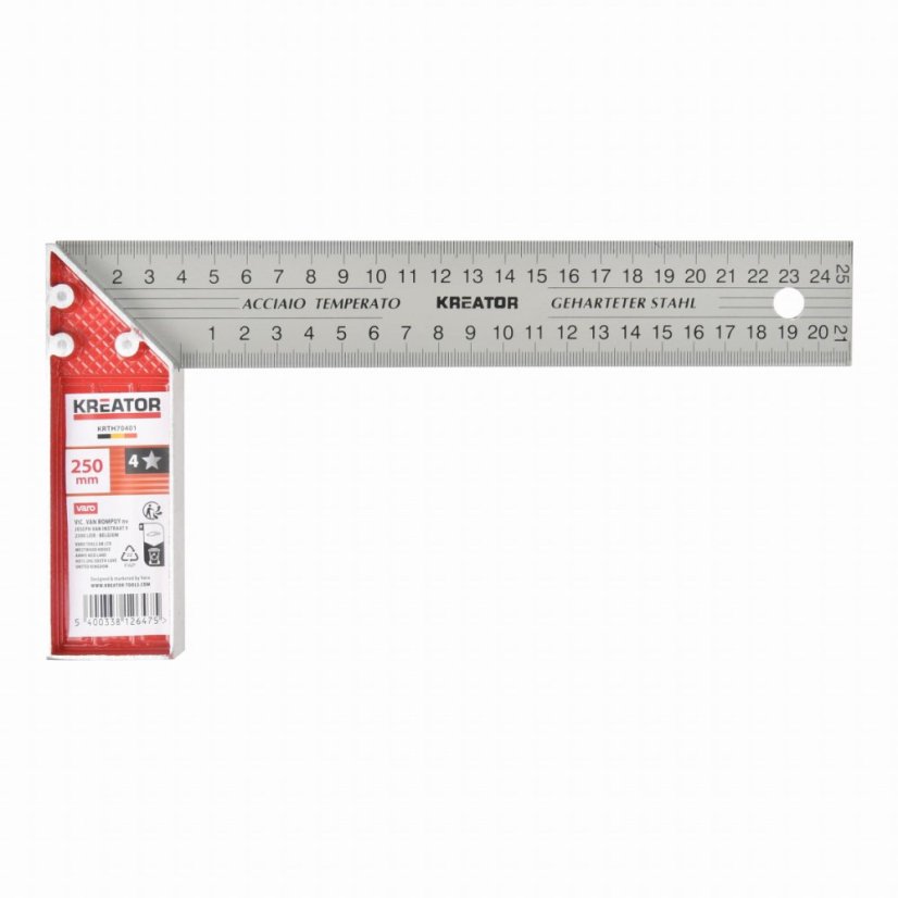 Úhelník 250mm KREATOR KRTH70401