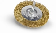 Brusný měděný kartáč 75mm KREATOR KRT150110