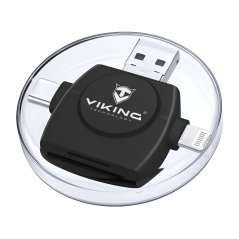 Viking čtečka paměťových karet V4 USB3.0 4V1
