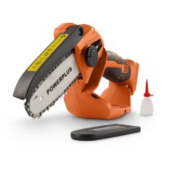 AKU jednoručná reťazová píla 20V LI-ION 100mm (bez AKU) POWERPLUS POWDPG7572