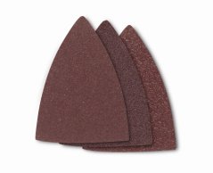 Brusný papír 50mm prstového tvaru G180 6ks KREATOR KRT280008