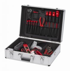 Hliníkový kufr 460x330x155mm stříbrný KREATOR KRT640102S