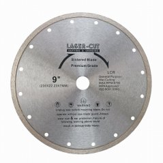 Diamantový kotúč celoobvodový 230 x 22,23 x 7mm LCR LASER-CUT L00105