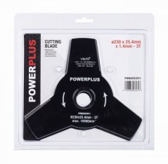 Žací nůž pro křovinořezy 230mm POWERPLUS POWACG3011