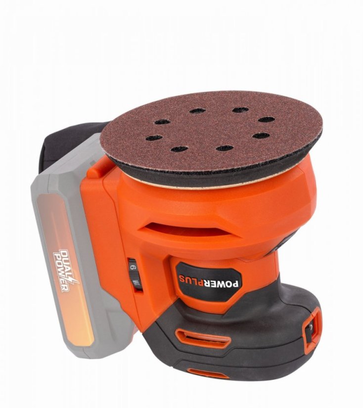 Aku excentrická bruska 20V (bez AKU) POWERPLUS POWDP50400