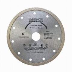 Diamantový kotouč celoobvodový 150 x 22,23 x 7mm LCR LASER-CUT L00103