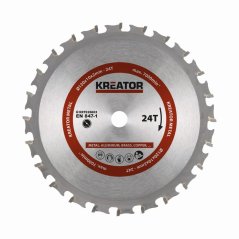 Pilový kotouč na kov 120 mm, 24 Z KREATOR KRT020603