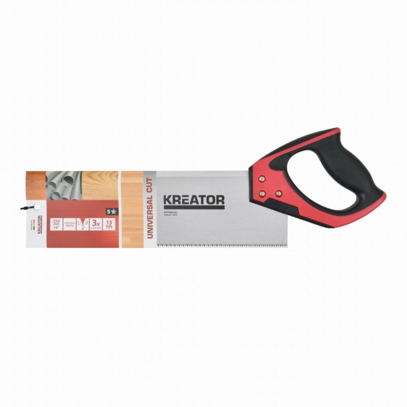 Čepovací pila 350mm KREATOR KRTH80201