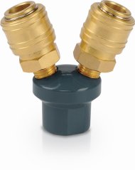 Y-spojka 1/4" POWERPLUS POWAIR0257