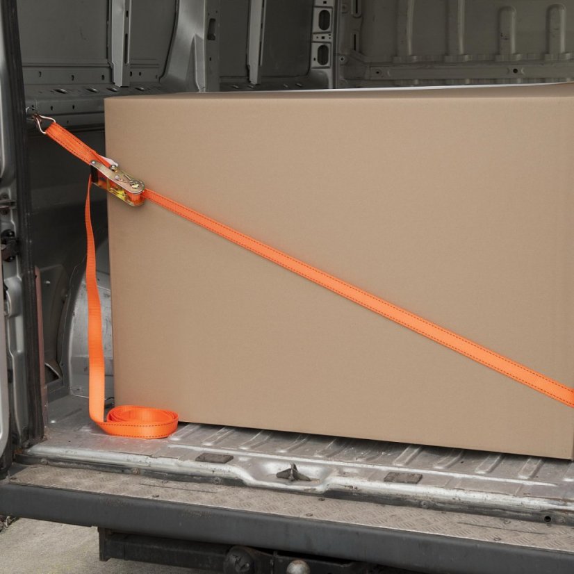 Upínací popruh ráčnový s háky 1000kg / 4,6m HIGH QUALITY KREATOR KRTH40808